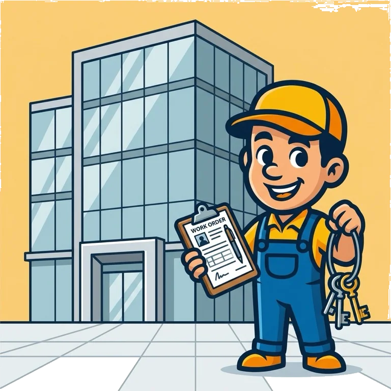 Commercial Locksmith locksmith service illustration
