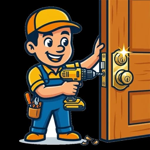 Smart Lock Installation service illustration — mobile locksmith in Charlotte & Lake Norman, NC