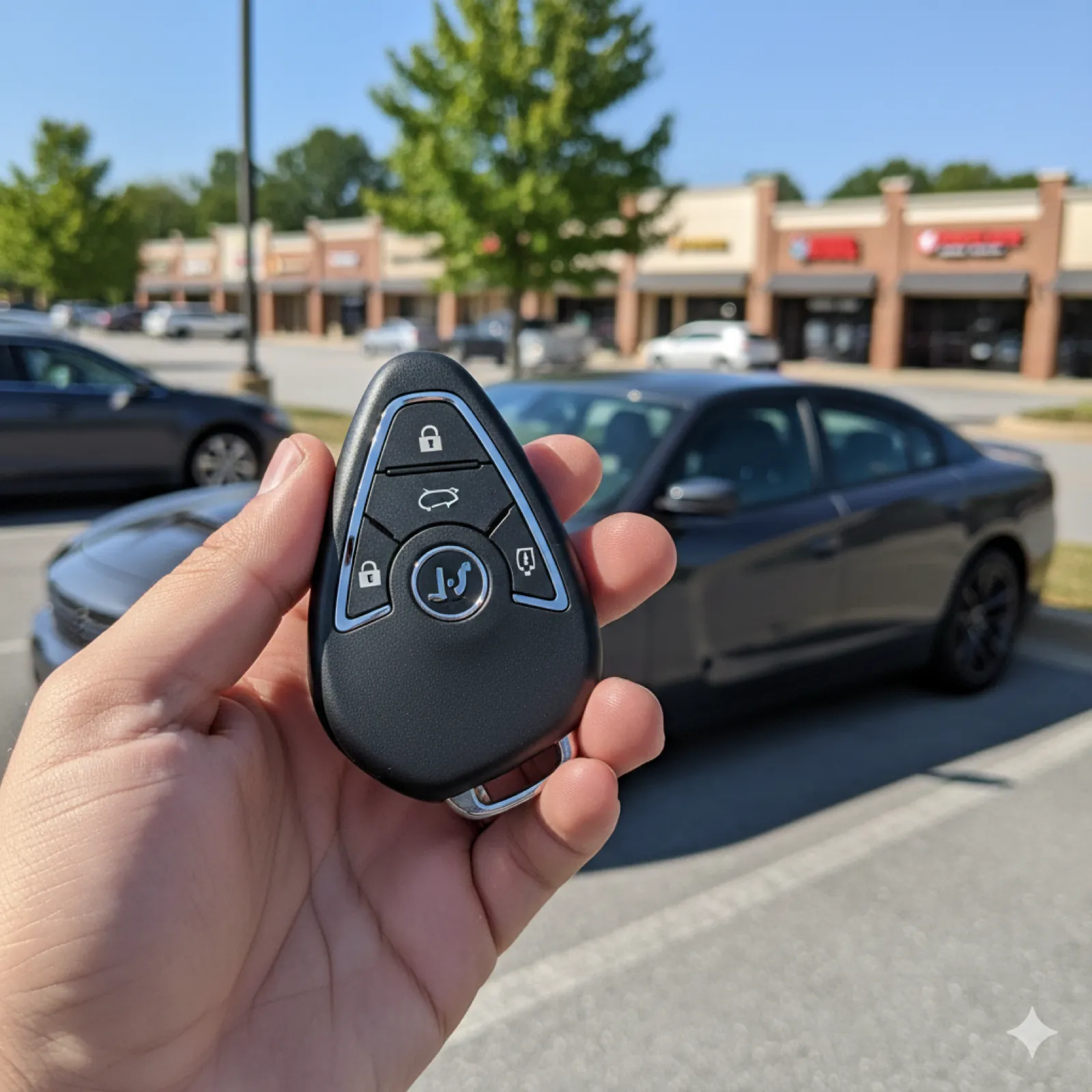 Dodge Charger key fob duplicated and programmed