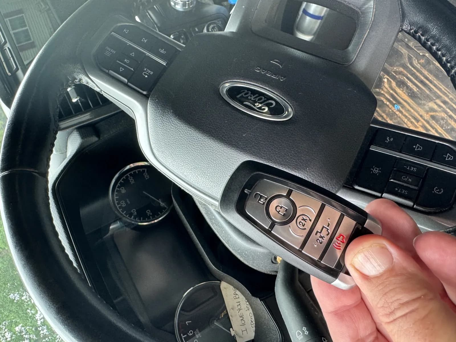 New Ford F-150 smart key cut and programmed on-site