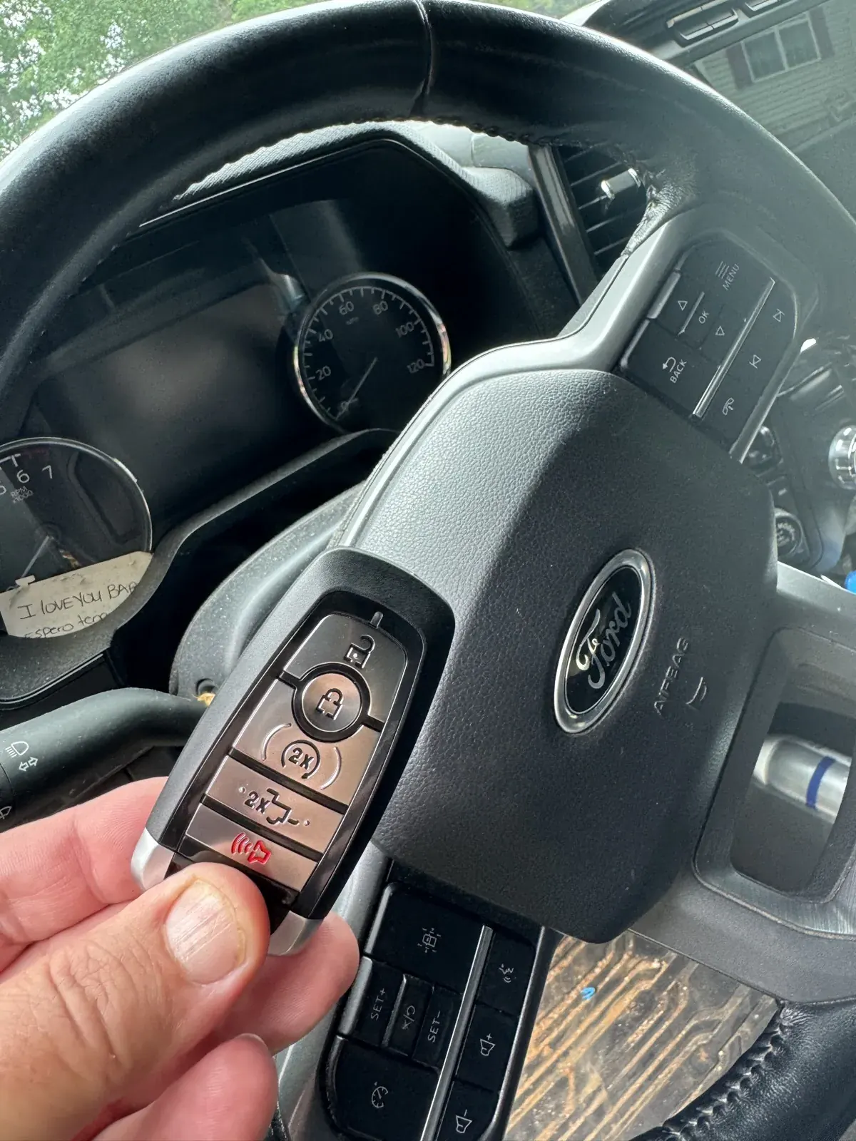 Ford F-150 smart key cut and programmed on-site by My Locksmith Express in Charlotte, NC