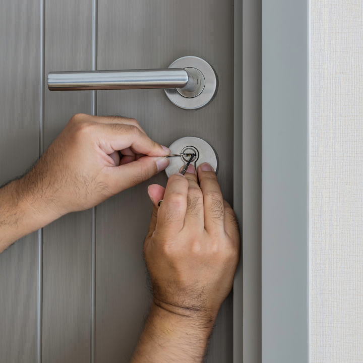 Locksmith Mooresville emergency locksmith mooresville nc Emergency locksmith technician extracting broken key from door lock using professional extraction tools