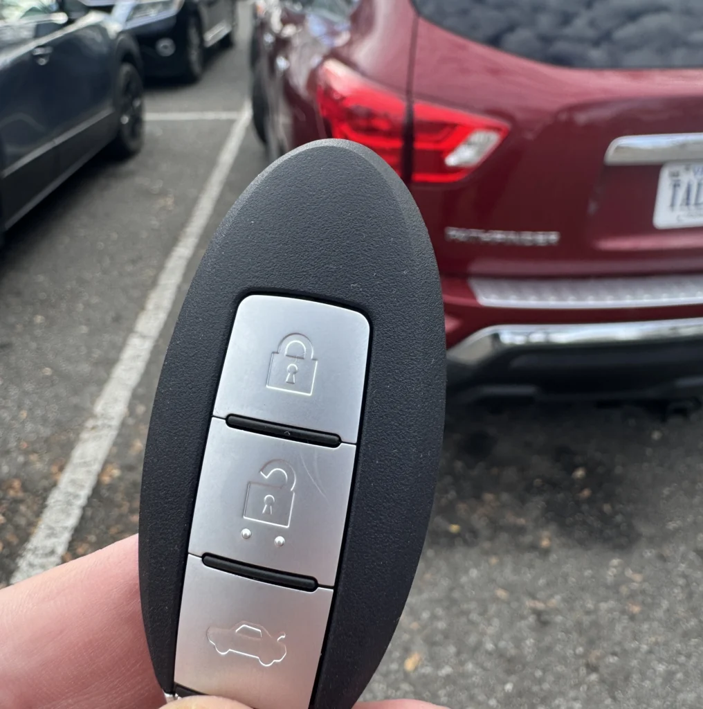 Nissan Altima key replacement in Huntersville NC